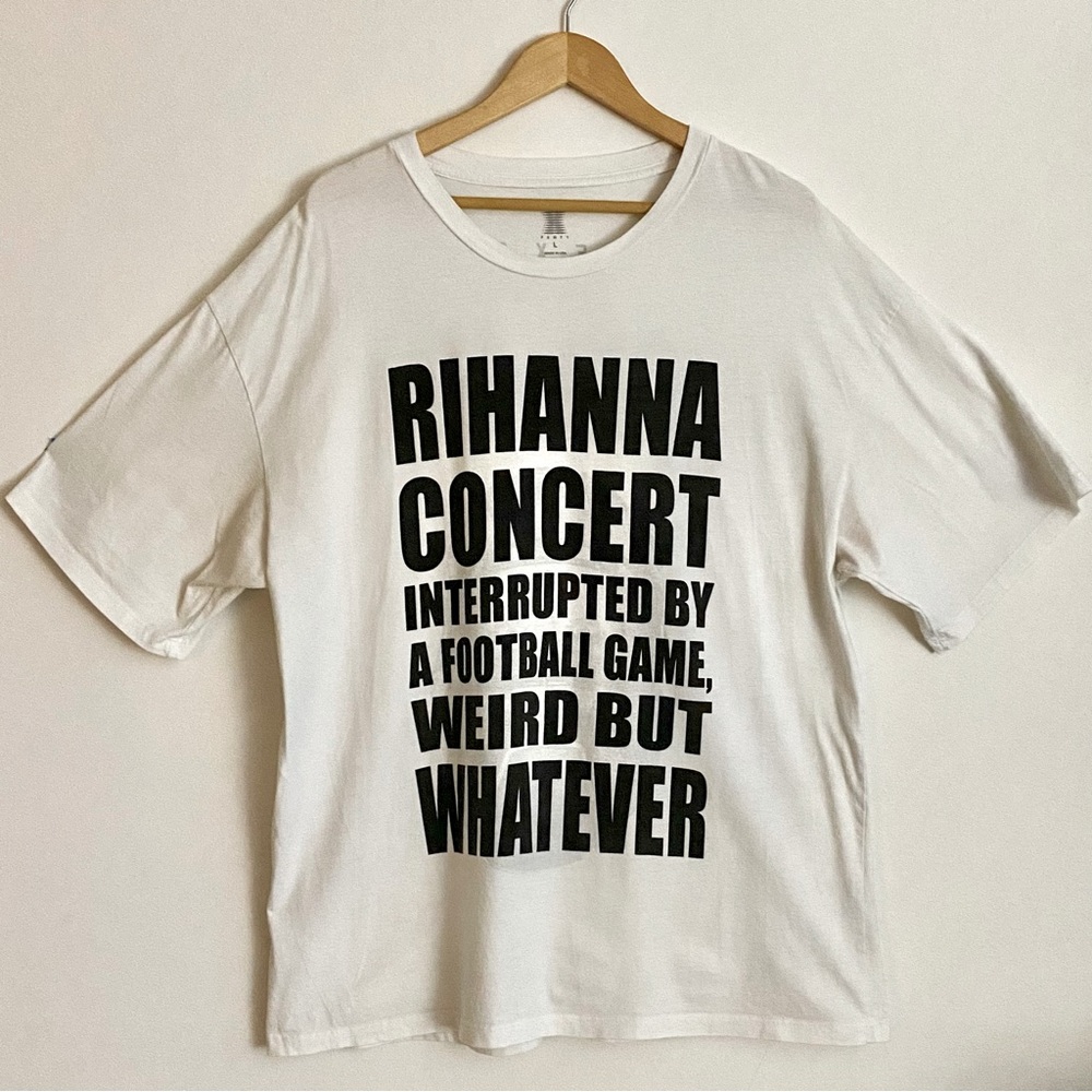 Savage X Fenty Limited Edition LVll Superbowl Rihana Oversized Tee size L